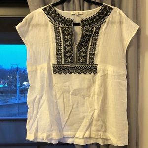 Madewell gauzy shirt